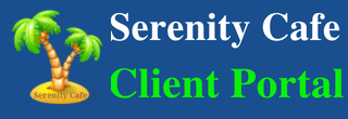 Serenity Cafe Client Portal Logo